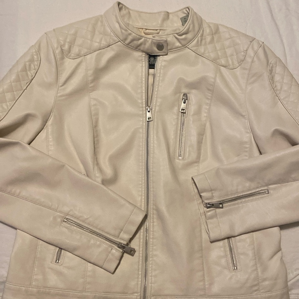 Levi's Women's Faux Leather Motocross Racer Jacket